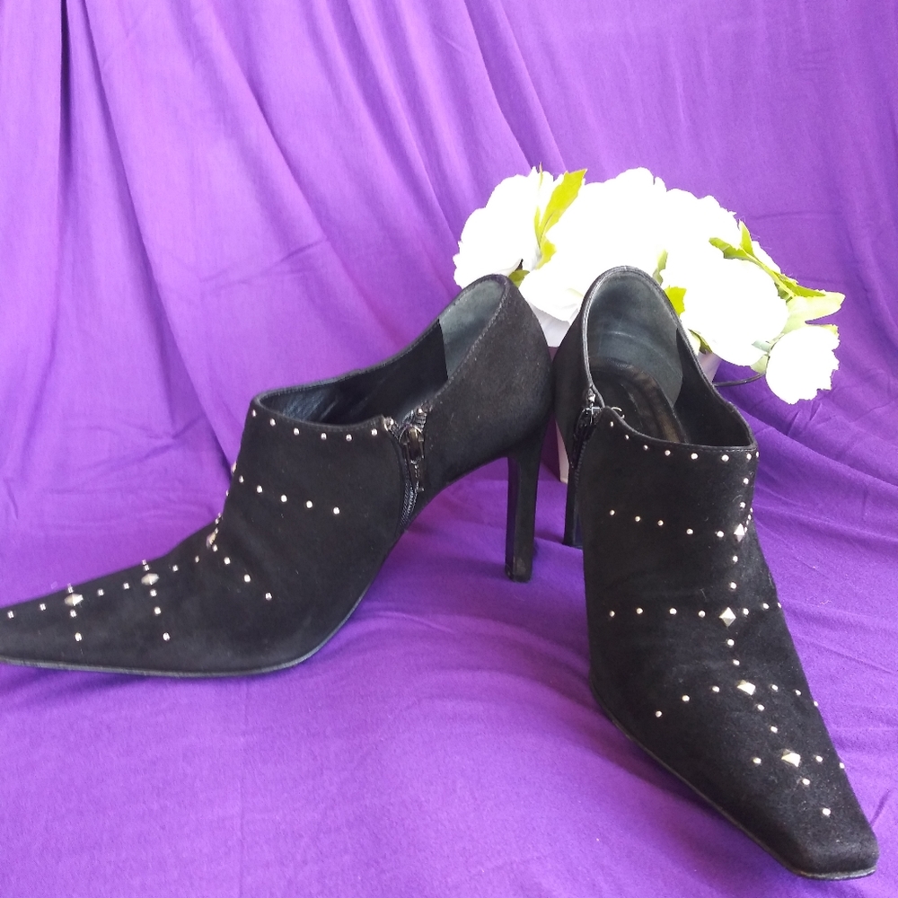 Designer ankle boots
